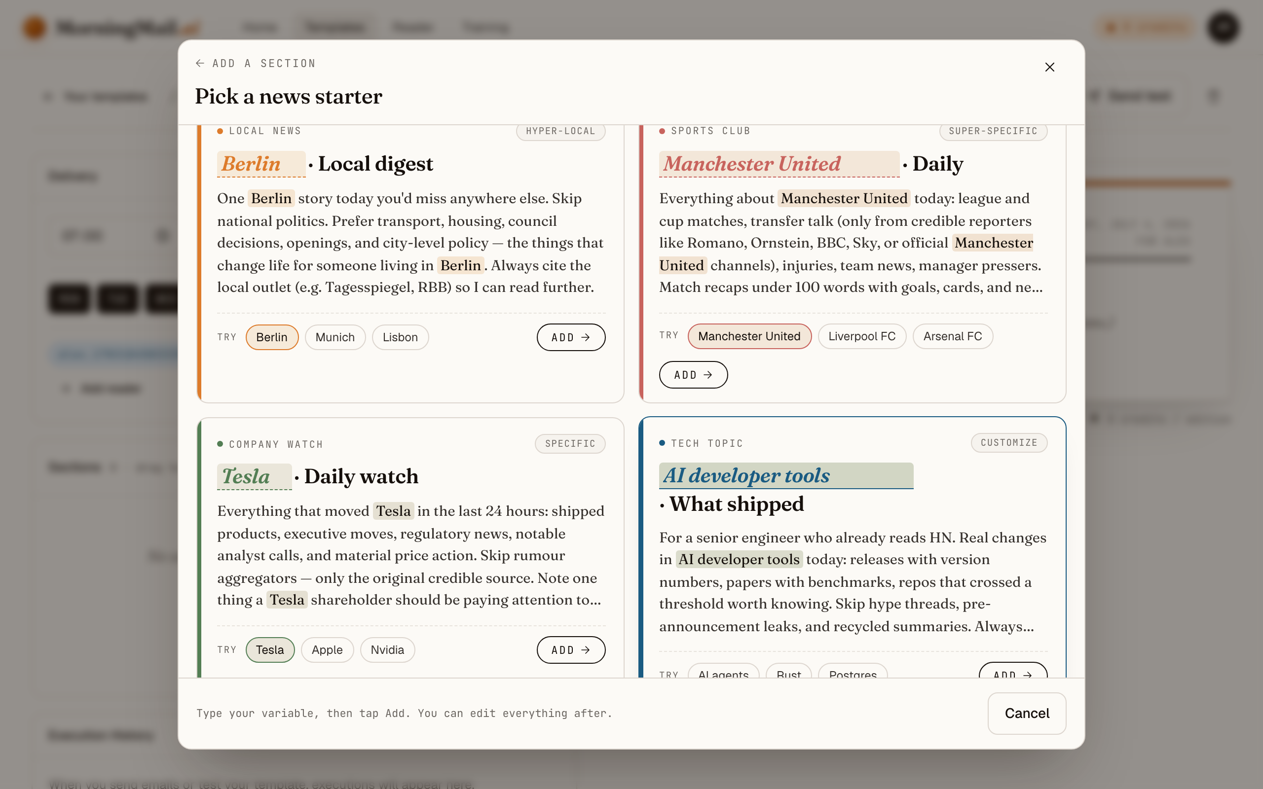 Make it yours: AI developer tools